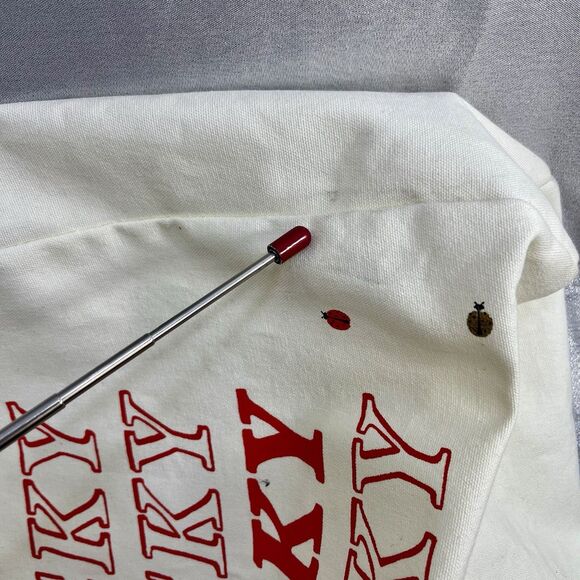 KATE SPADE Shopper "Lucky Ladybug" Canvas Tote Bag - Picture 10 of 13